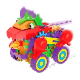 Joc STEM de constructie Robot dragon cu peste 60 de piese